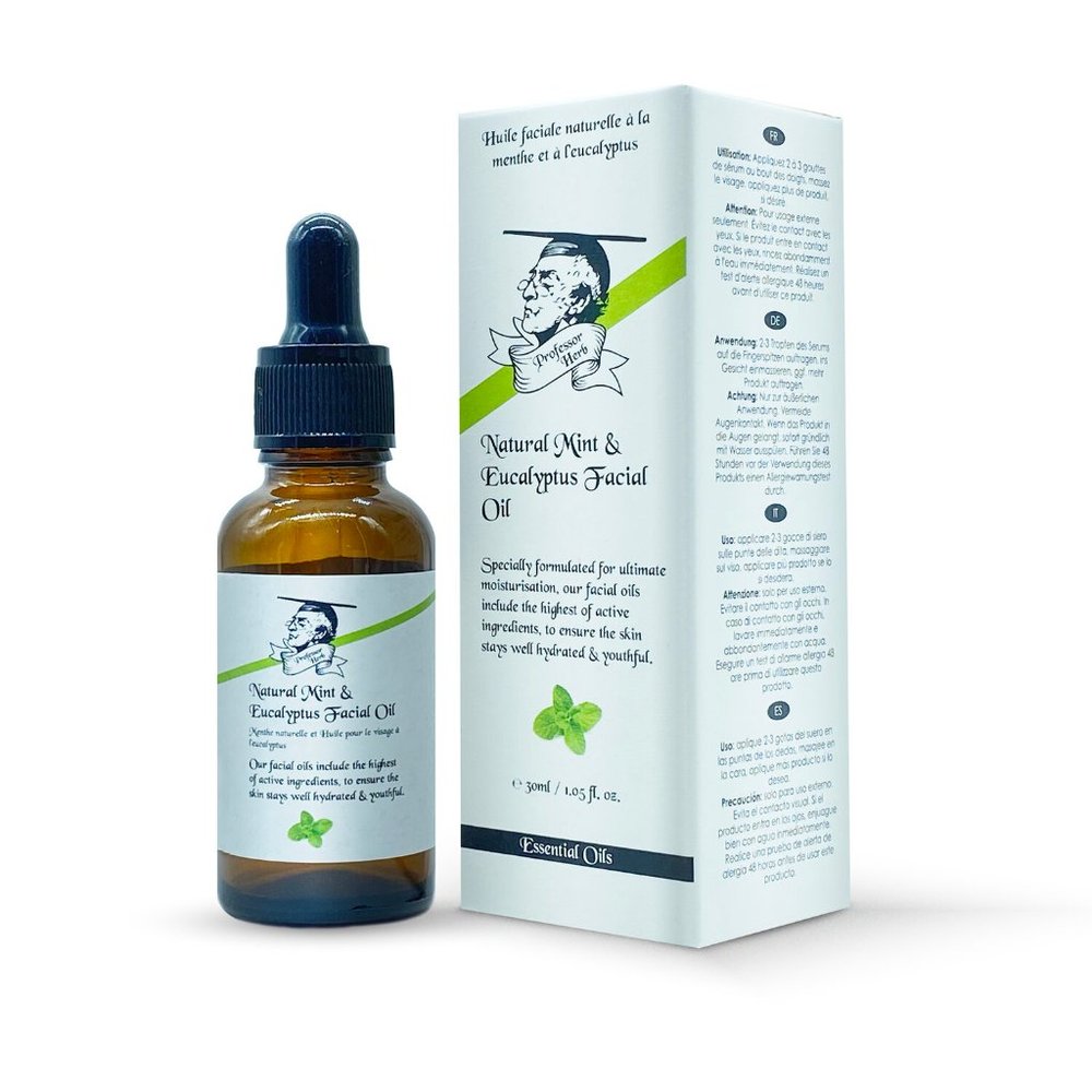 Professor Herb Mint and Eucalyptus Facial Oil